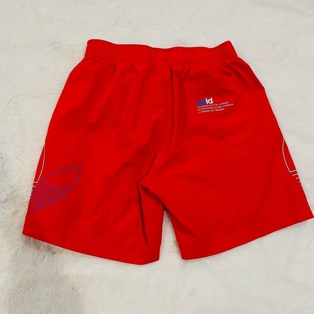 Adidas Primeblue FTO Men’s Red Swim Shorts Size Small